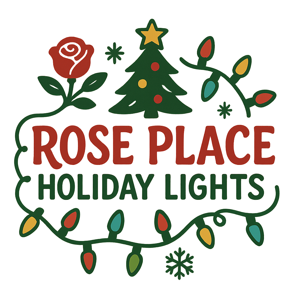 Rose Place Holiday Lights
